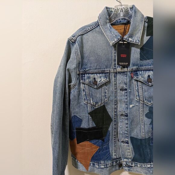 Levi's Premium Vintage Relaxed Fit Trucker Jacket size smalll‎ - Picture 8 of 13